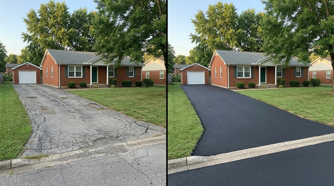 Paving Narrow Driveways Near Downtown and WKU in Bowling Green